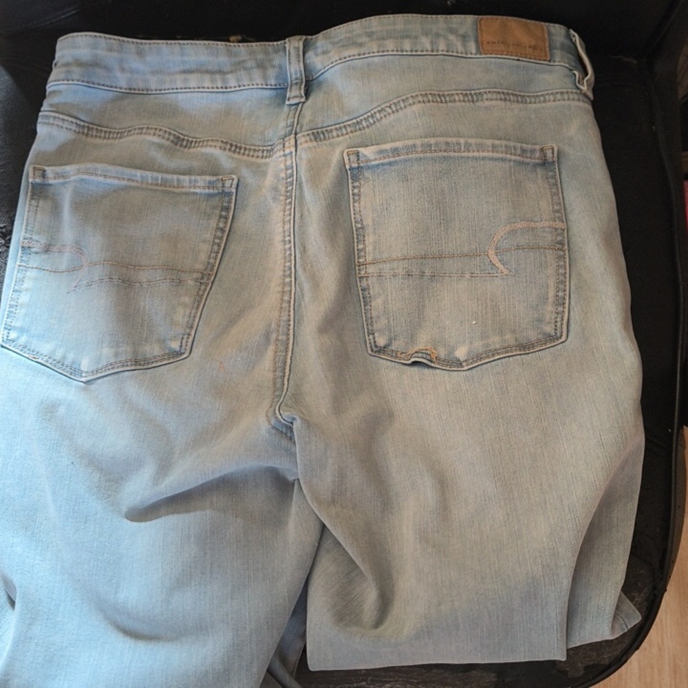 American Eagle Outfitters Sky Blue Denim Jeans - Picture 4 of 4